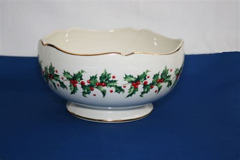 Perfect for gifting to friends or family, or for your own collection, these pieces are sure to please. . Lenox christmas bowls